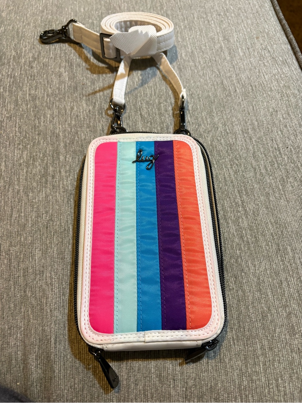 Lug Pike Crossbody Phone Bag - Brights Tones NWOT